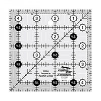 크리에이티브 그리드 4.5 인치 x 4.5 인치 자 CGR4