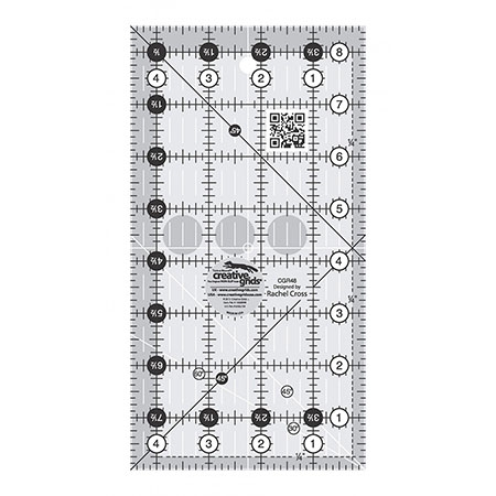 크리에이티브 그리드 4.5 인치 x 8.5 인치 자 CGR48