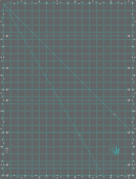 크리에이티브 그리드 양면 커팅매트 18x24 인치 CGRMAT1824