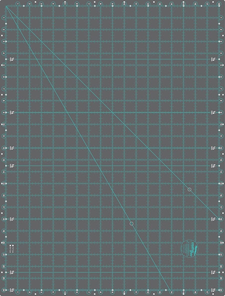 크리에이티브 그리드 양면 커팅매트 18x24 인치 CGRMAT1824