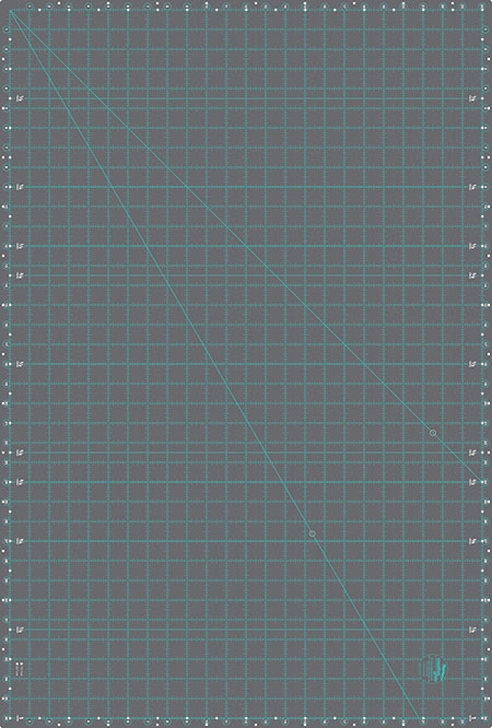 크리에이티브 그리드 양면 커팅매트 24x36 인치 CGRMAT2436