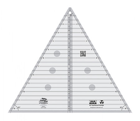 크리에이티브 그리드 60도 삼각형 12.5인치 CGRT12560