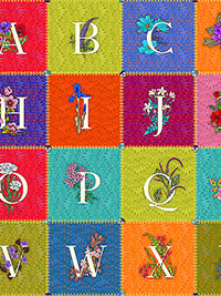 오딜 베이율 - 랭귀지 오브 플라워 (36인치 패널) PWOB097.PANEL