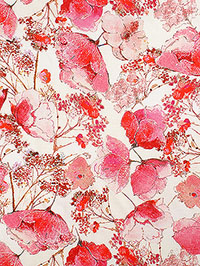 플로랄 디지털 프린트 CD7194-CRM