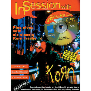 (할인) Korn - In Session With Korn콘 기타 타브 악보 (CD 포함)[55-6608A]