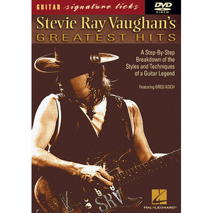 (할인) Stevie Ray Vaughan's Greatest Hits스티비 레이 본 기타 레슨 DVD[00320256]