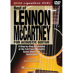 (할인) Best Of Lennon & McCartney For Acoustic Guitar (The Beatles)레논 & 매카트니 (비틀즈) 기타 레슨 DVD[00320333]