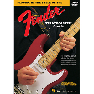 (할인) Playing In The Style Of The Fender® Stratocaster Greats펜더 스트라토캐스터 스타일 기타 레슨 DVD[00320381]