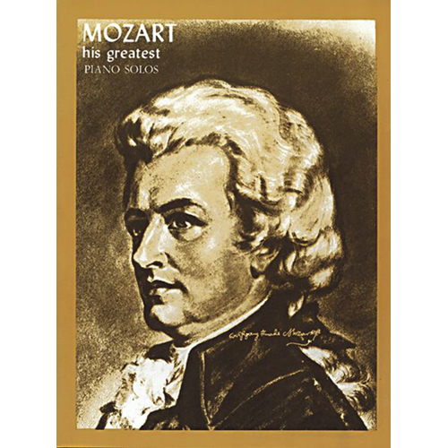 모차르트 피아노 작품집 악보 Mozart His Greatest Piano Solos [00510151]