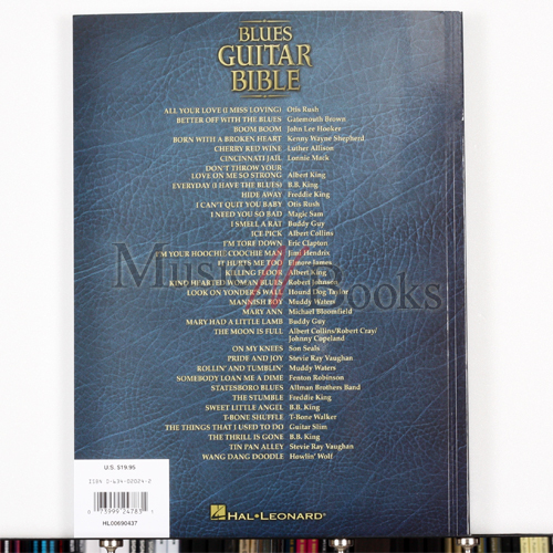 Blues Guitar Bible블루스 기타 바이블 타브 악보집[00690437]