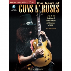 건즈 앤 로지즈 기타 타브 악보 겸 교재 (온라인 음원 포함) The Best Of Guns N Roses [00695183]