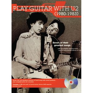 (할인) U2 - Play Guitar With U2 (1980-1983)유투 기타 타브 악보 (CD 포함)[00695880]*