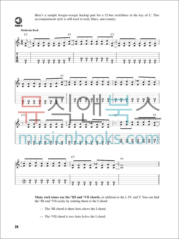 프렛보드 로드맵 기타 스케일 교재 (온라인 음원 포함) Fretboard Roadmaps [00695941]