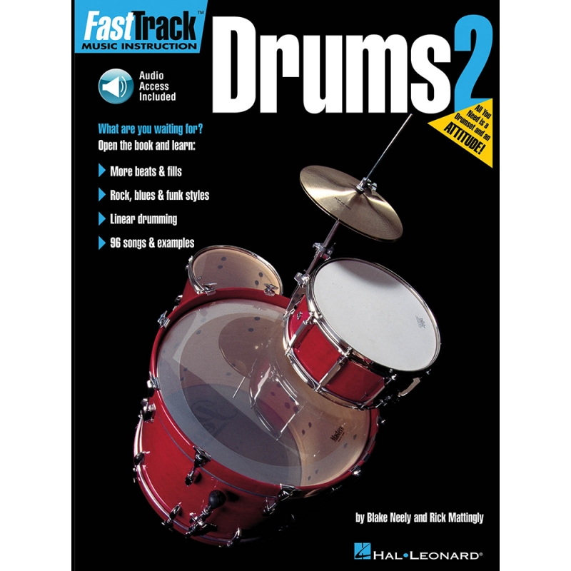 Fasttrack Drum Method - Book 2패스트트랙 드럼 메쏘드 2권 (기초 드럼 교본)[00697295]*