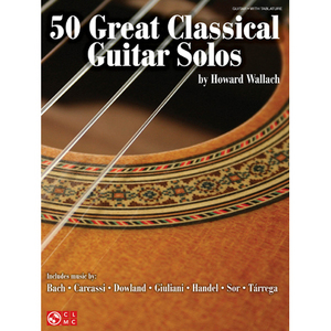 50 클래식 기타 작품집 타브 악보 50 Great Classical Guitar Solos [02500992]