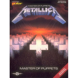 메탈리카 기타 타브 악보 Metallica Master Of Puppets (Guitar TAB) [02507920]