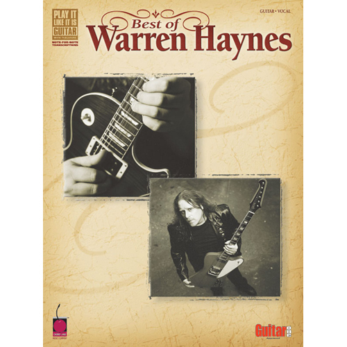 (할인) Warren Haynes - Best Of Warren Haynes워렌 헤인즈 베스트 기타 타브 악보집[02500458]