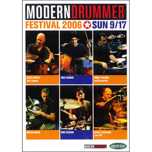 (할인) Modern Drummer Festival 2006 - Sunday 모던드러머 페스티벌 드럼 레슨 DVD[00320651]