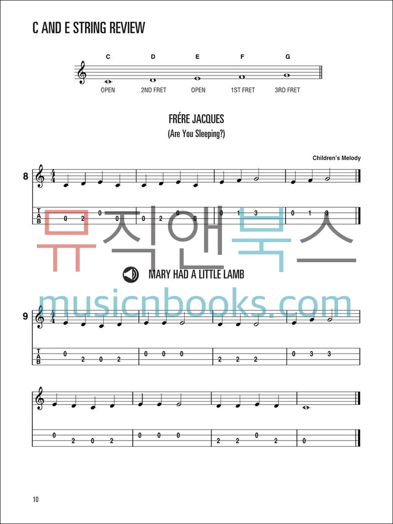 Hal Leonard Ukulele Method Book 1할 레오나드 우쿨렐레 메쏘드 1권[00695832]