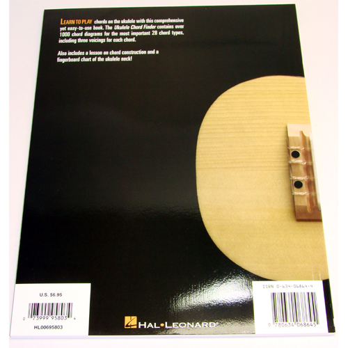 Hal Leonard Ukulele Chord Finder우쿨렐레 코드사전[00695803]