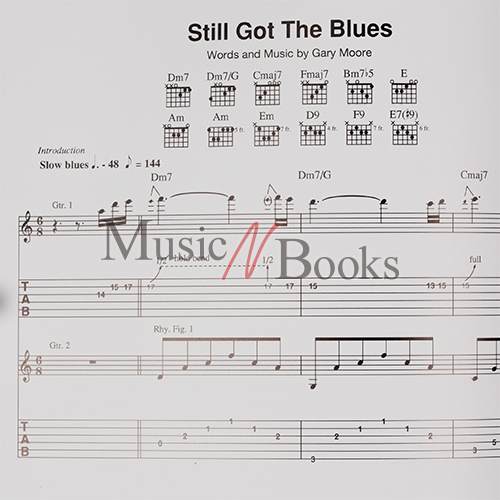 게리 무어 기타 타브 악보 Gary Moore Still Got The Blues [00694802]