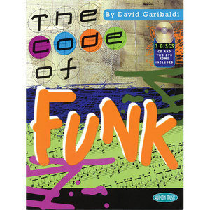 The Code Of Funk - David Garibaldi더 코드 오브 펑크: 데이빗 가리발디 드럼 교재 (온라인 음원/영상/DVD 포함)[06620094]