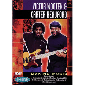 (할인) Victor Wooten & Carter Beauford - Making Music빅터 우튼 & 카터 버포드 드럼 레슨 DVD[00320306]