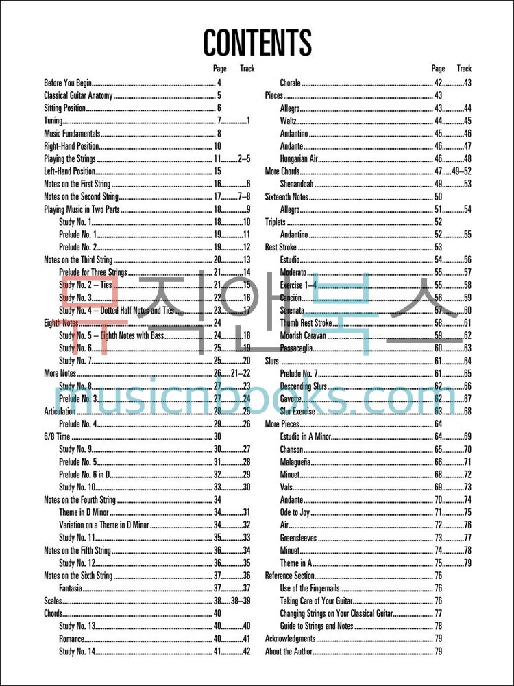 Classical Guitar Method - Hal Leonard클래식 기타 교재 (온라인 음원 포함)[00697376]