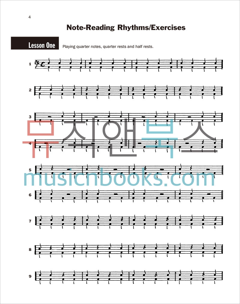 싱코페이션 드럼 교재 Progressive Steps To Syncopation For The Modern Drummer [00-17308] Alfred