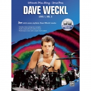 Dave Weckl: Ultimate Play-Along Drum Trax - Volume 2데이브 웨클 드럼 잼 트랙[00-MMBK0063CD]*