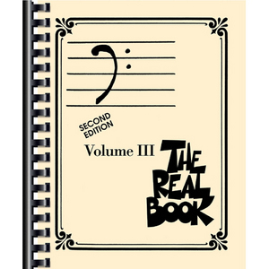 The Real Book Bass Clef &#119074; - Volume 3리얼북 낮은음자리표 3권[00240286]