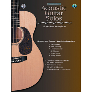 Acoustic Masterclass Series: Acoustic Guitar Solos어쿠스틱 기타 솔로[00-SAIR013]