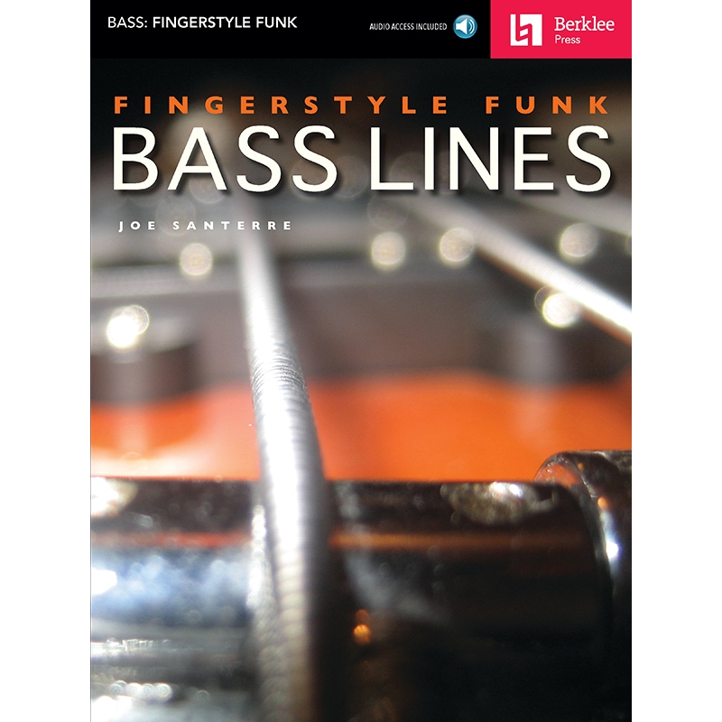 버클리 핑거스타일 펑크 베이스 라인 교재 (온라인 음원 포함) Fingerstyle Funk Bass Lines [50449542]