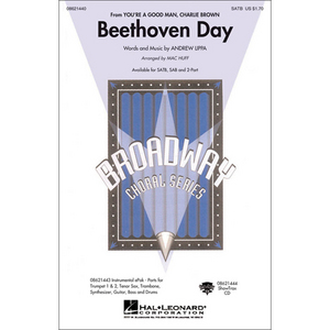 (할인) Beethoven Day (from You're A Good Man, Charlie Brown)찰리 브라운 베토벤 데이 코랄 악보[08621440]