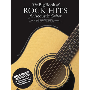 (할인) The Big Book Of Rock Hits For Acoustic Guitar어쿠스틱 기타로 연주하는 록 명곡 타브 악보집 (CD 포함)[AM994796]