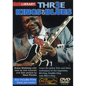 (할인) Lick Library: Three Kings Of Blues 프레디 킹, 앨버트 킹, 비비킹 기타 레슨 DVD[RDR0029]