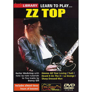 (할인) ZZ Top - Lick Library: Learn To Play ZZ Top지지탑 기타 레슨 DVD[RDR0058]