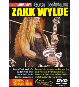 (할인) Zakk Wylde - Lick Library: Guitar Techniques 잭 와일드 기타 레슨 DVD[RDR0106]