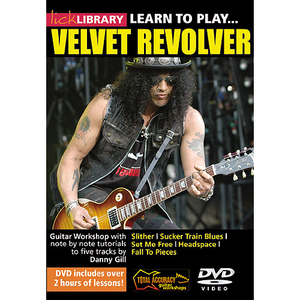 (할인) Velvet Revolver (Slash) - Lick Library: Learn To Play Velvet Revolver벨벳 리볼버 (슬래쉬) 기타 레슨 DVD[RDR0241]