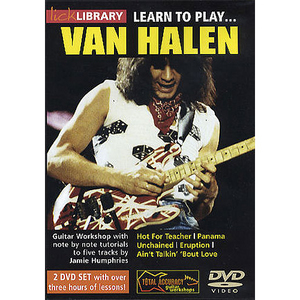 (할인) Van Halen - Lick Library: Learn To Play Van Halen밴 헤일런 기타 레슨 DVD[RDR0048]