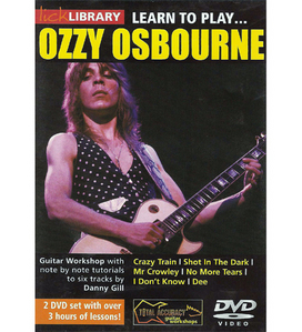 (할인) Ozzy Osbourne - Lick Library: Learn To Play Ozzy Osbourne오지 오스본 기타 레슨 DVD[RDR0080]