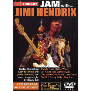 (할인) Jimi Hendrix - Lick Library: Jam With Jimi Hendrix - Volume 1지미 헨드릭스 레슨 DVD[RDR0200]