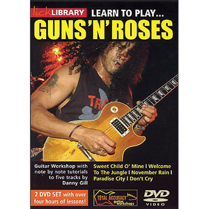 (할인) Guns N' Roses - Lick Library: Learn To Play Guns N' Roses건즈 앤 로지즈 레슨 DVD[RDR0035]