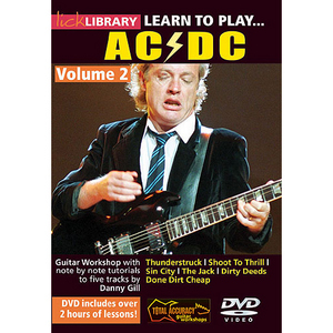 (할인) AC/DC - Lick Library: Learn To Play AC/DC Volume 2 에이씨디씨 기타 레슨 DVD[RDR0188]