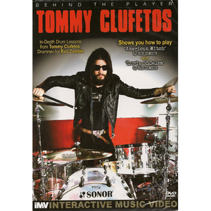 (할인) Tommy Clufetos - Behind The Player 토미 클루페토스 드럼 레슨 DVD[89-31346]