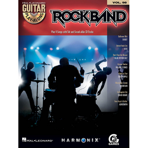 (할인) Rock Band (Guitar Play-Along)록 밴드 기타 타브 악보집 (CD 포함)[00700704]