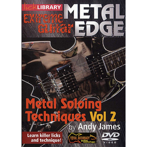 (할인) Lick Library: Metal Edge - Metal Soloing Techniques - Volume 2 레슨 DVD[00393113]