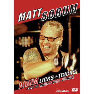 (할인) Matt Sorum (Guns N Roses) - Drum Licks + Tricks From The Rock + Roll Jungle 맷 소럼 (건즈 앤 로지즈) 드럼 레슨 DVD[00320597]