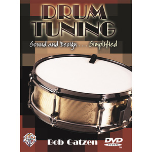 (할인) Bob Gatzen - Drum Tuning: Sound And Design... Simplified 밥 갯젠  드럼 레슨 DVD[00-904822]