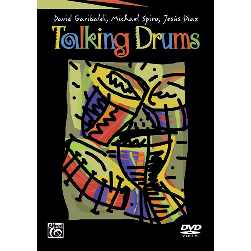 (할인) Talking Drums - David Garibaldi, Michael Spiro, And Jes&uacute;s Diaz 데이빗 가리발디, 마이클 스피로, 헤수스 디아즈  드럼 레슨 DVD[00-33244]